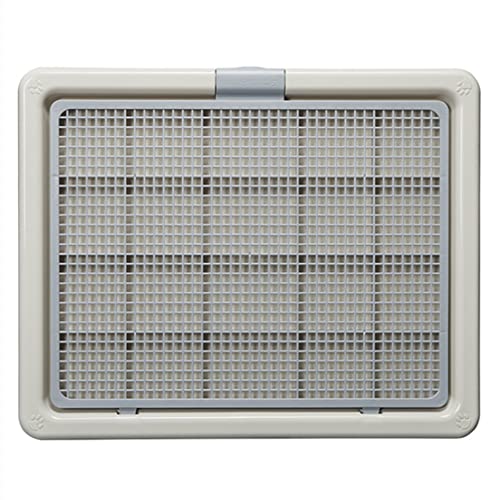 YIJOFU 特大犬用トイレ中 大型犬用 トイレ メッシュ付きトイレトレー ペット 犬 猫用 四重構造 防水 漏れ防止 速乾 消臭 滑り止め 排泄トレーニングパッドホルダー 屋内 屋外 洗える 繰り返し利用可能 四季通用 大型犬に適した大型サイズ