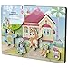 Spin Master Games, Bluey Sound Puzzle, 5-Piece Wood Puzzle for Toddlers & Kids, Featuring Bluey & Family with Sounds, Wooden Toddler Learning Toy, for Ages 3 & Up