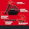 CRAFTSMAN 3-in-1 Leaf Blower, Vacuum and Mulcher, Backpack Blower Up to 260 MPH, 12 Amp, Corded Electric Leaf Collector (CMEBL7000) #2