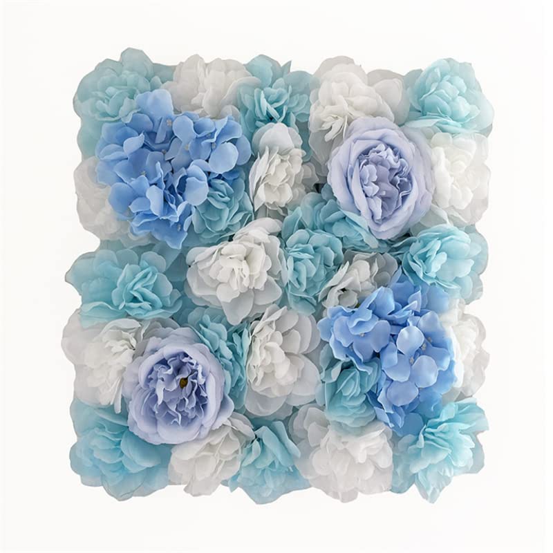 4 szt. 35 cm jedwabna róża kwiaty 3D tło ściana dekoracja ślubna sztuczny kwiat panel ścienny na baby shower wystrój domu tła
