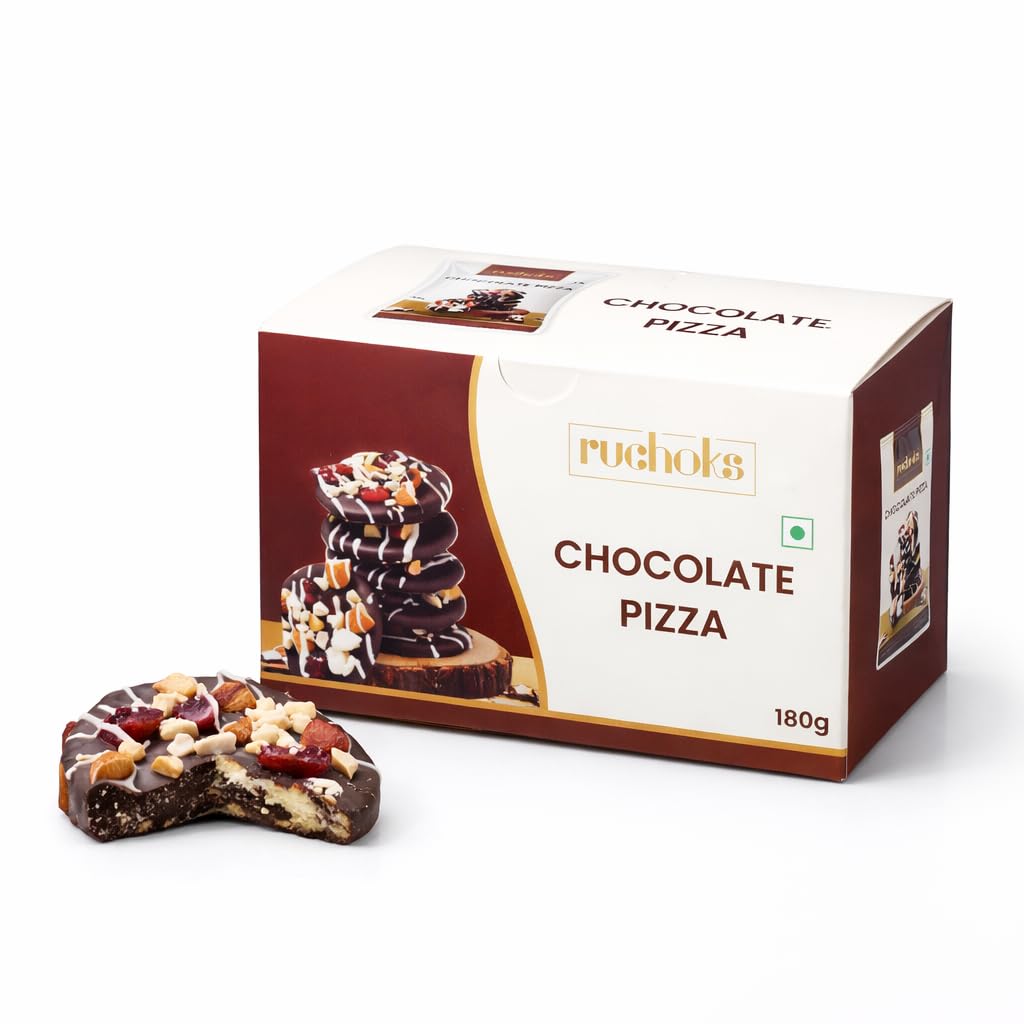Ruchoks Chocolate Pizza | Unique Chocolate Gift | Kids Special