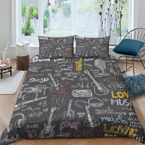 Housse de couette fermeture éclair抗过敏, parure de lit imprimé 3D bébé endormi King