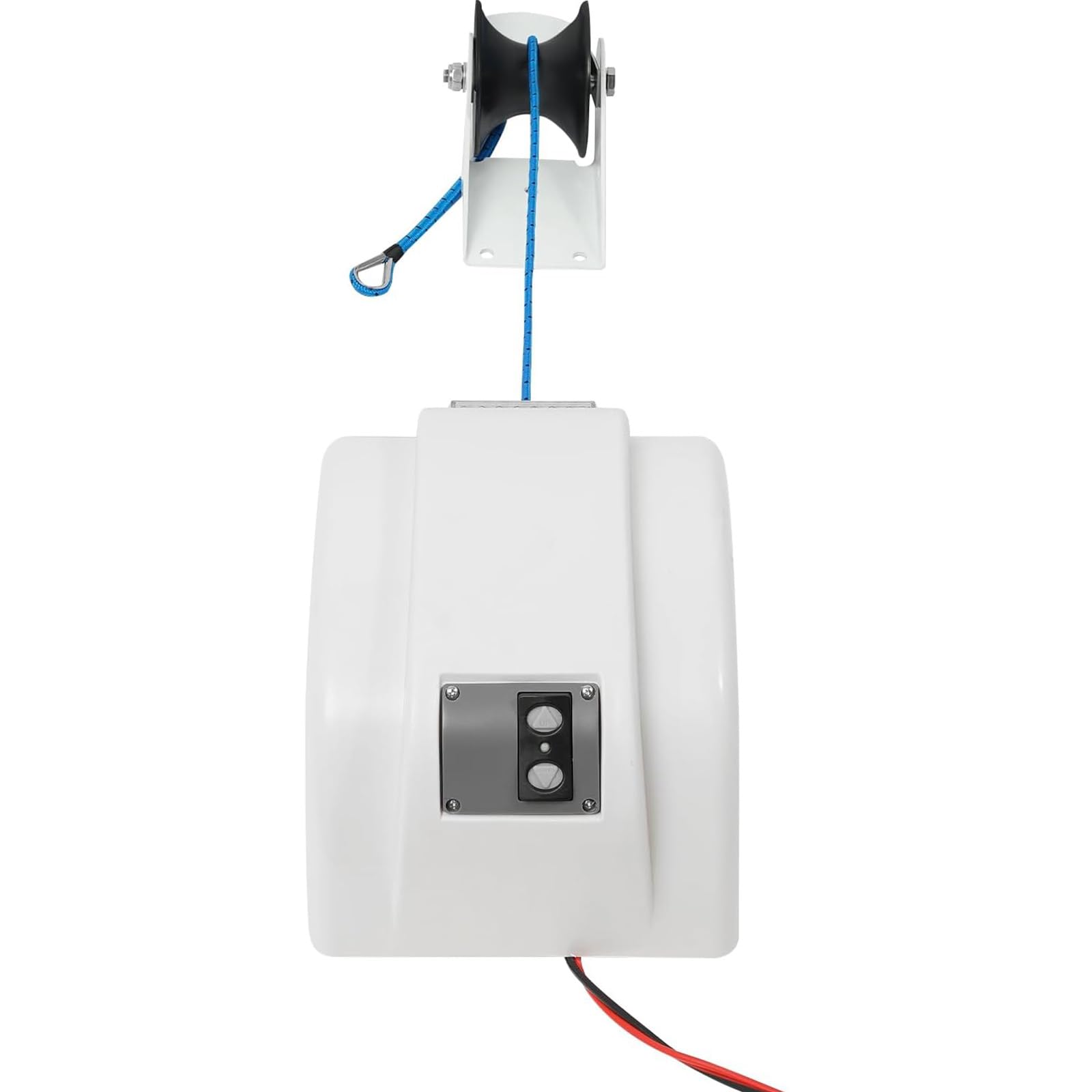 Kit Verricello Ancoraggio Elettrico per Barche 12V Salpa Ancore Marino Maniglie Ancore Fino a 20,4 Kg, Set Completo per Motoscafi e Acqua Salata