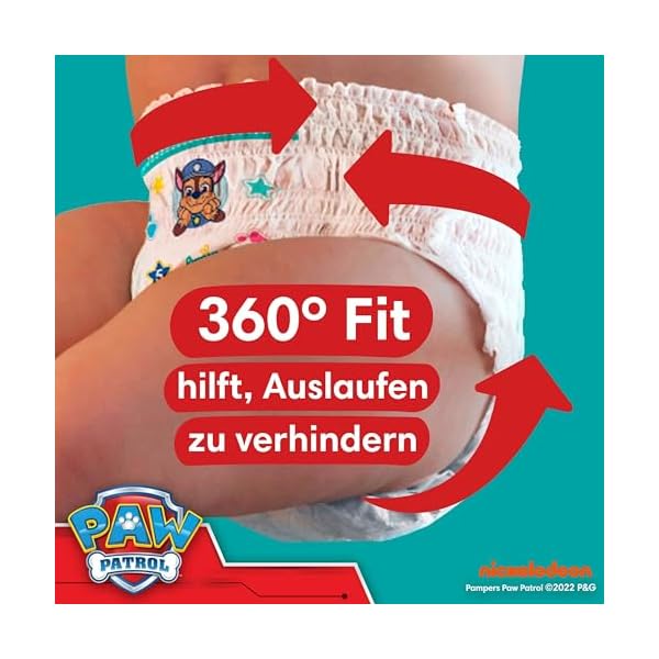 Pampers Windeln Superhelden Pants Größe 4 (9-15kg) Baby-Dry, Maxi mit Stop- und Schutz Täschchen – Bild 4