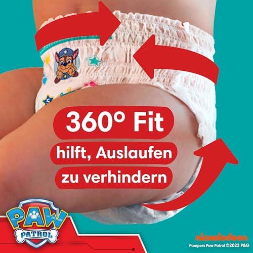 Pampers Windeln Superhelden Pants Größe 4 (9-15kg) Baby-Dry, Maxi mit Stop- und Schutz Täschchen – Bild 4