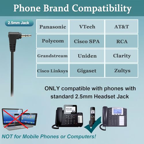 Callez W500D2 Phone Headset With Microphone Noise Cancelling & Volume Controls thumb #1