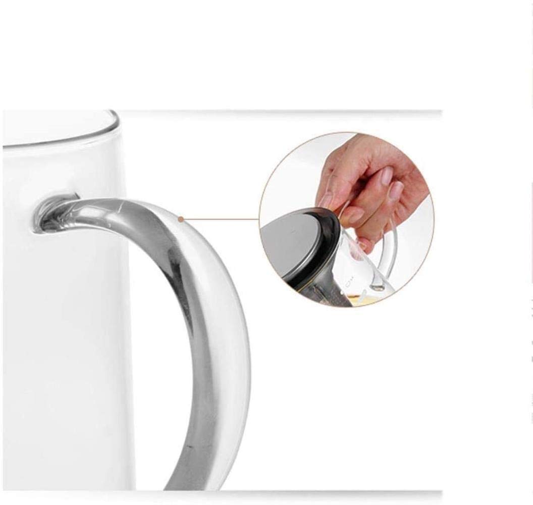 Útil Hervidor Tetera Taza Tetera De Vidrio Estable Hormiga Resistente Al Calor Tetera Engrosamiento Salud Olla Filtro Filtro De Acero Inoxidable Tetera Cocina Hogar Tetera Taza De Té,Olla Individual