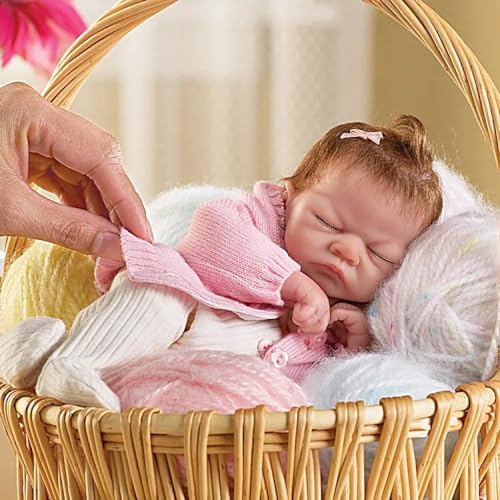Muñeca realista bebé de 25.4 cm So Truly Real miniatura 4