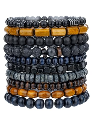 Behrooci Friendship Bracelets Boho Stackable Bracelets for Women Men Surfer Beach Bracelets Jewelry Gifts