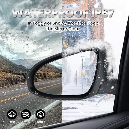 Left Side Mirror Compatible with Toyota Camry 2015 2016 2017 Black 5 Pins by VANLOGY - Used condition - Image 3