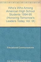 Who's Who among American High School Students, 1994-95 1562441043 Book Cover