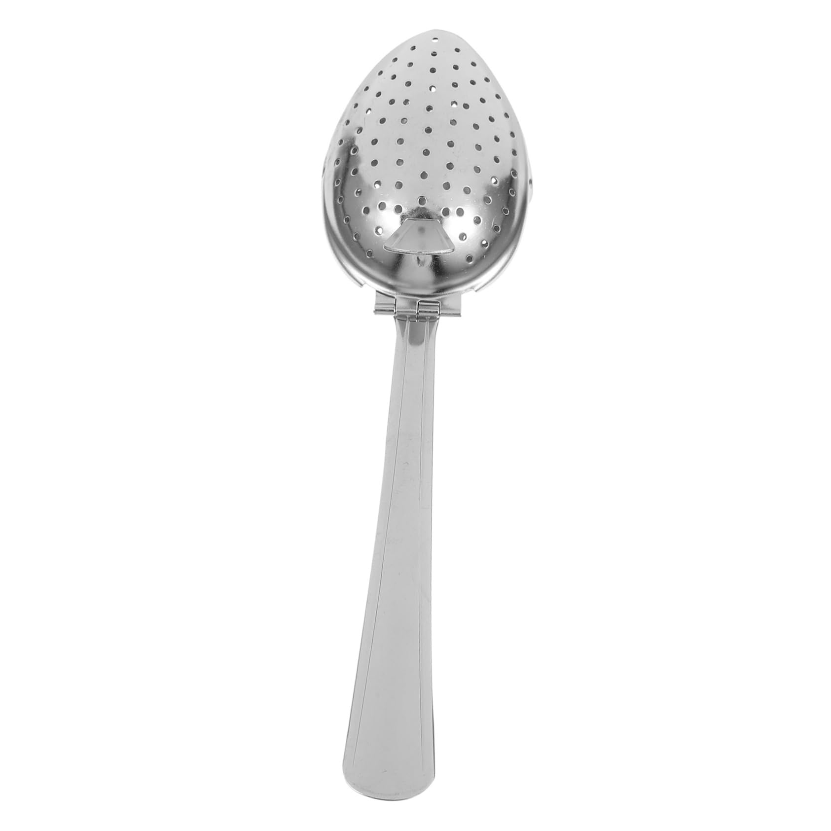 DINHEAROM 1pc Stainless Steel Tea Filter Strainer with Long Handle for Loose Leaf and Herbs Multi Function Infuser for Home Use Stylish and Easy to Clean