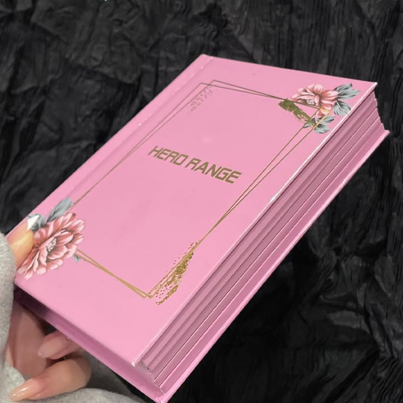 78-Color Professional Makeup Palette Book, Multi-Color Eyeshadow, Highlighter, Blush, Lipstick Set with Glitter, Matte, Pearl Finishes,Portable Travel Full-Function Kit - Image 2