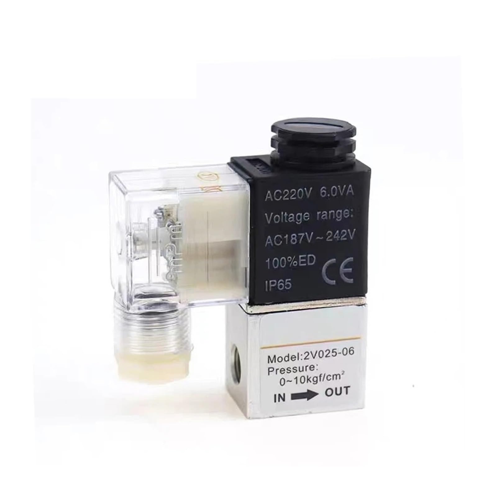 Vannes de commande pneumatiques 2V025-06 24VAC électrovanne de régulation de pression