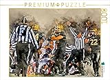 CALVENDO Puzzle American Football | 1000 Teile Lege-Größe 64 x 48 cm Foto-Puzzle für glückliche Stunden