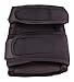 Heavy Duty Knee Pads- Multi-Surface- Extra Thick Comfort Foam with Gel Inserts- Soft Cap with Tear and Abrasive Resistant Material- Adjustable Size Straps- Black- One Pair