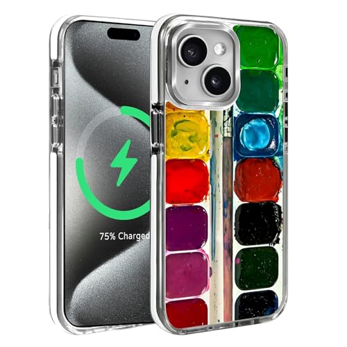 Deaorew Magnetic for iPhone 15 Case, Compatible with MagSafe, Wireless