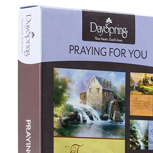 Dayspring - Thomas Kinkade - Praying For You - 12 Boxed Cards, Kjv (83159) #TOP7