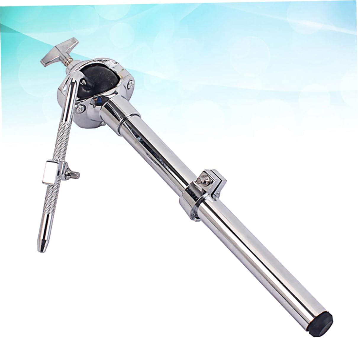 Aluminum Alloy Gyro Head Drum Accessories Boom Cymbal Arm for Indoor Home and Bar Performance