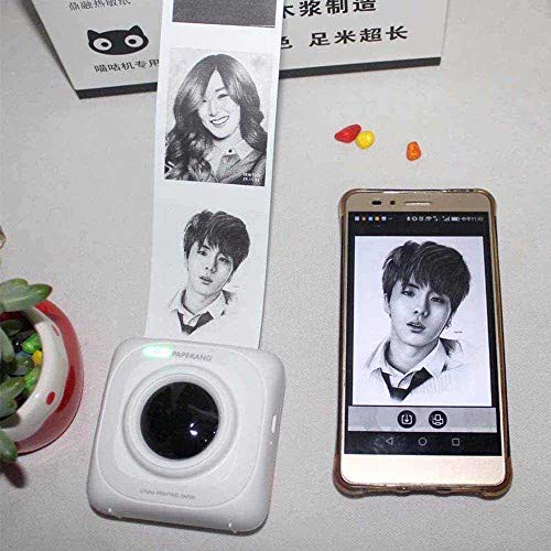 Thermal Printing Paper,5 Pcs Thermal Paper For Printer Paperang/Peripage,2.24X1.18Inch,314 Inch(Length),Thermal Paper Rolls Printer Rolls For Thermal Printer Cash Register Pos Receipt #TOP2