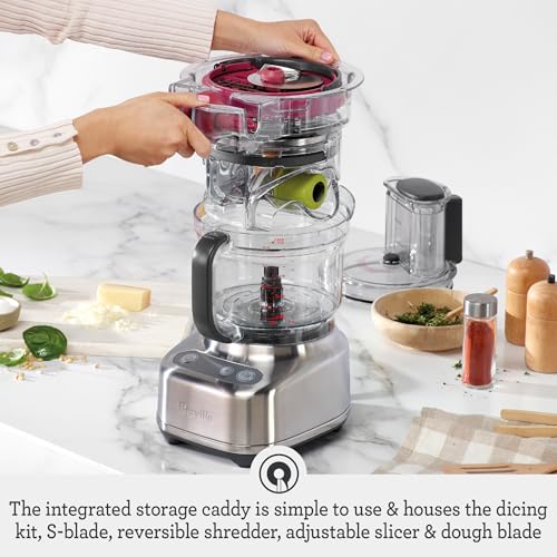 Breville BFP638 Paradice 9 Cup Food Processor and Dicer, Small, Brushed Stainless Steel by Breville - Image 3