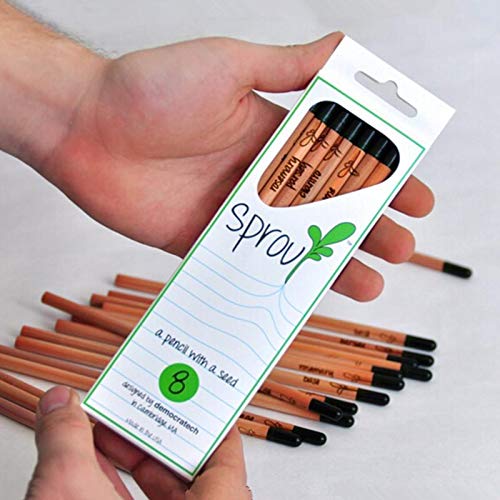 Animatey 8PCS Idea Germination Pencil Set to Grow