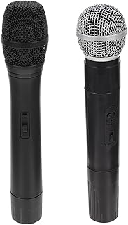 Toyvian Microphone Prop 2pcs Children Props Microphone Toy Fake Microphone Plastic Microphone Toy Music Gifts Kid Microphone Music Pretend Play Toys Microphone Props Party