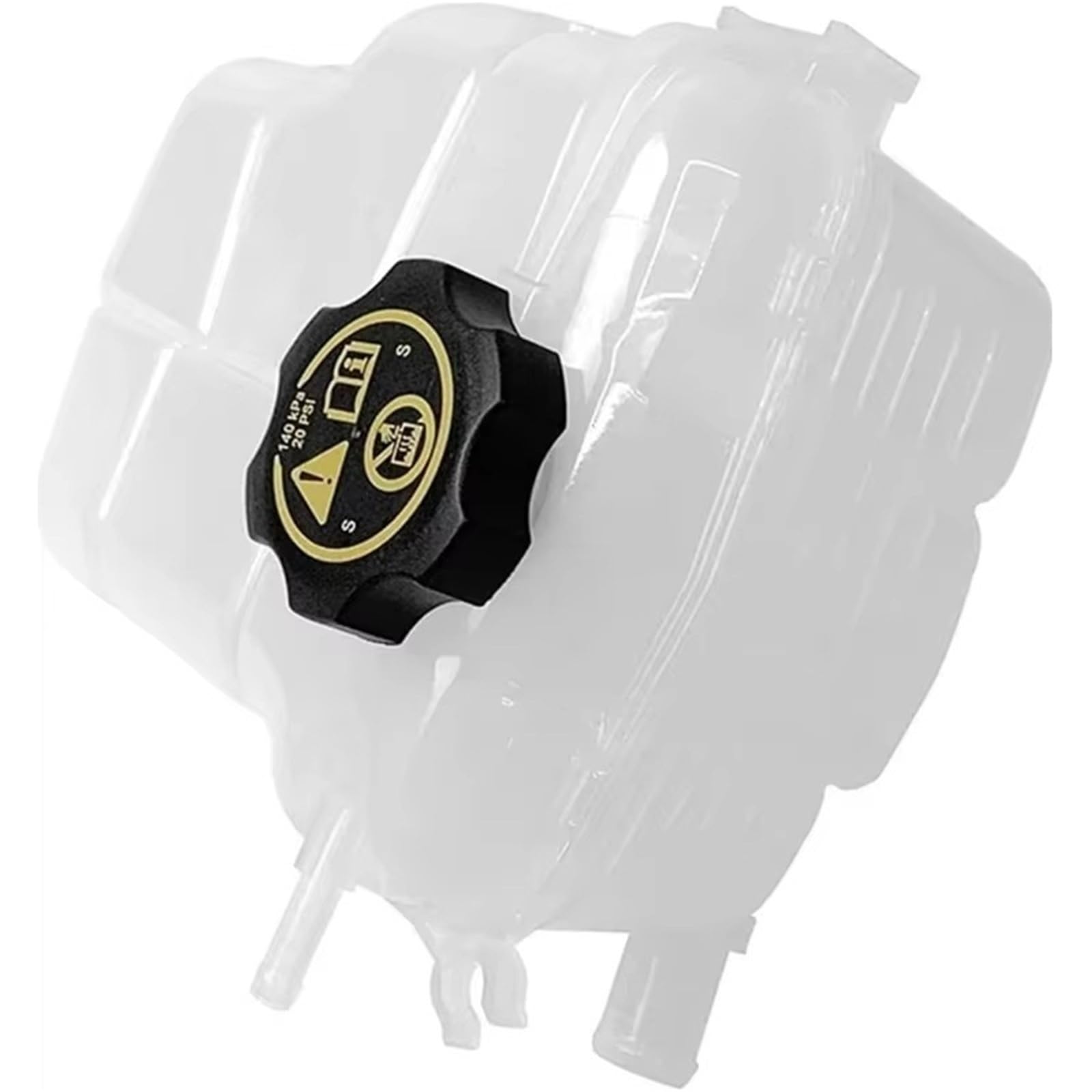 Compatibile con Chevrolet per Orlando J309 Vaschetta Radiatore | Serbatoio di espansione del liquido di raffreddamento del radiatore con tappo 1304028 1304004 13502353