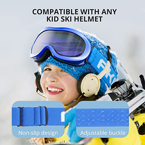 Akaso Kids Ski Goggles, Snowboard Goggles Snow Goggles For Youth, Kids & Teenagers #TOP4
