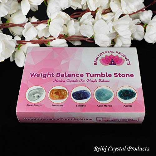 Image of Reiki Crystal Products Certified Natural Crystal Tumble Stone Kit | Multiple Crystal Stone Sets for Meditation, Reiki, Chakra & Spiritual Practices