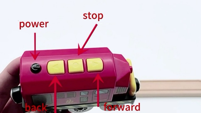 BASAMOU Tren De Madera De 50 Piezas Con Pistas Y Accesorios – Compatible Con Otras Marcas, Regalo Infantil De 2 A 8 Años