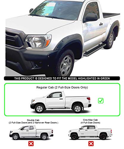 Estribos APS Premium 4in compatibles Toyota Tundra 07-17 miniatura 2