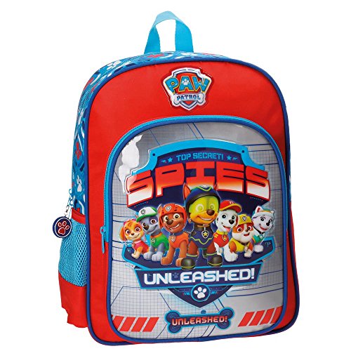 La Patrulla Canina 27823A1 Paw Patrol Spies Mochila Escolar  38 cm  15.43 Litros  Gris