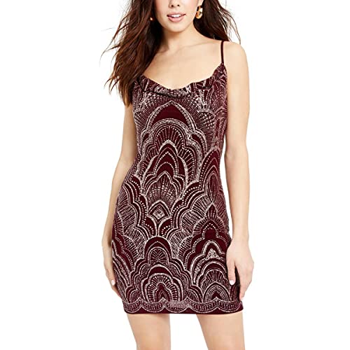 Amazon.com: Jump Apparel Womens Juniors Glitter Sleeveless Party Dress Red  M : Clothing, Shoes & Jewelry