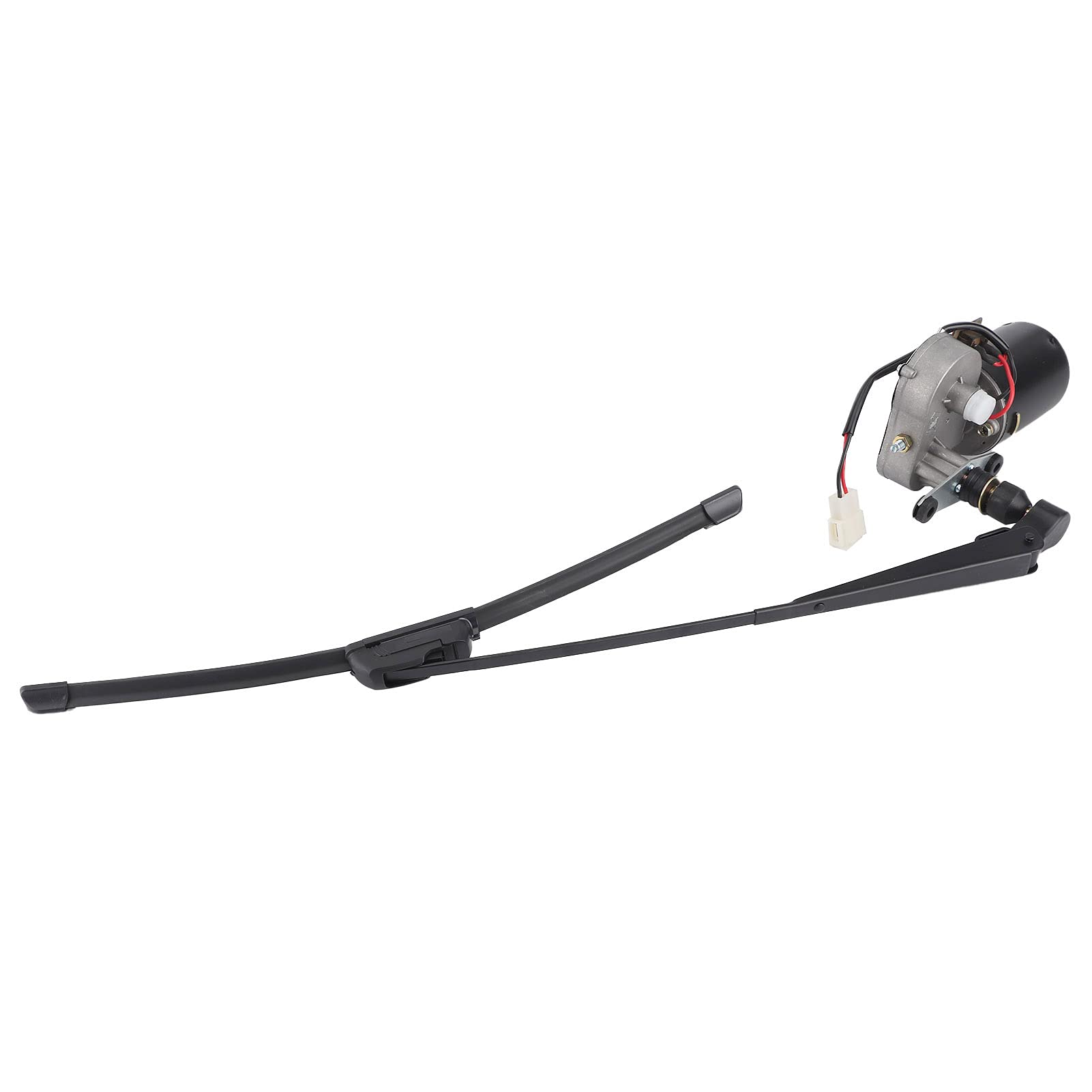 Kit de montaje de limpiaparabrisas eléctrico,kit de limpiaparabrisas eléctrico universal,brazo de cuchilla de motor,boquilla de agua,olla,manguera apta para UTV ATV