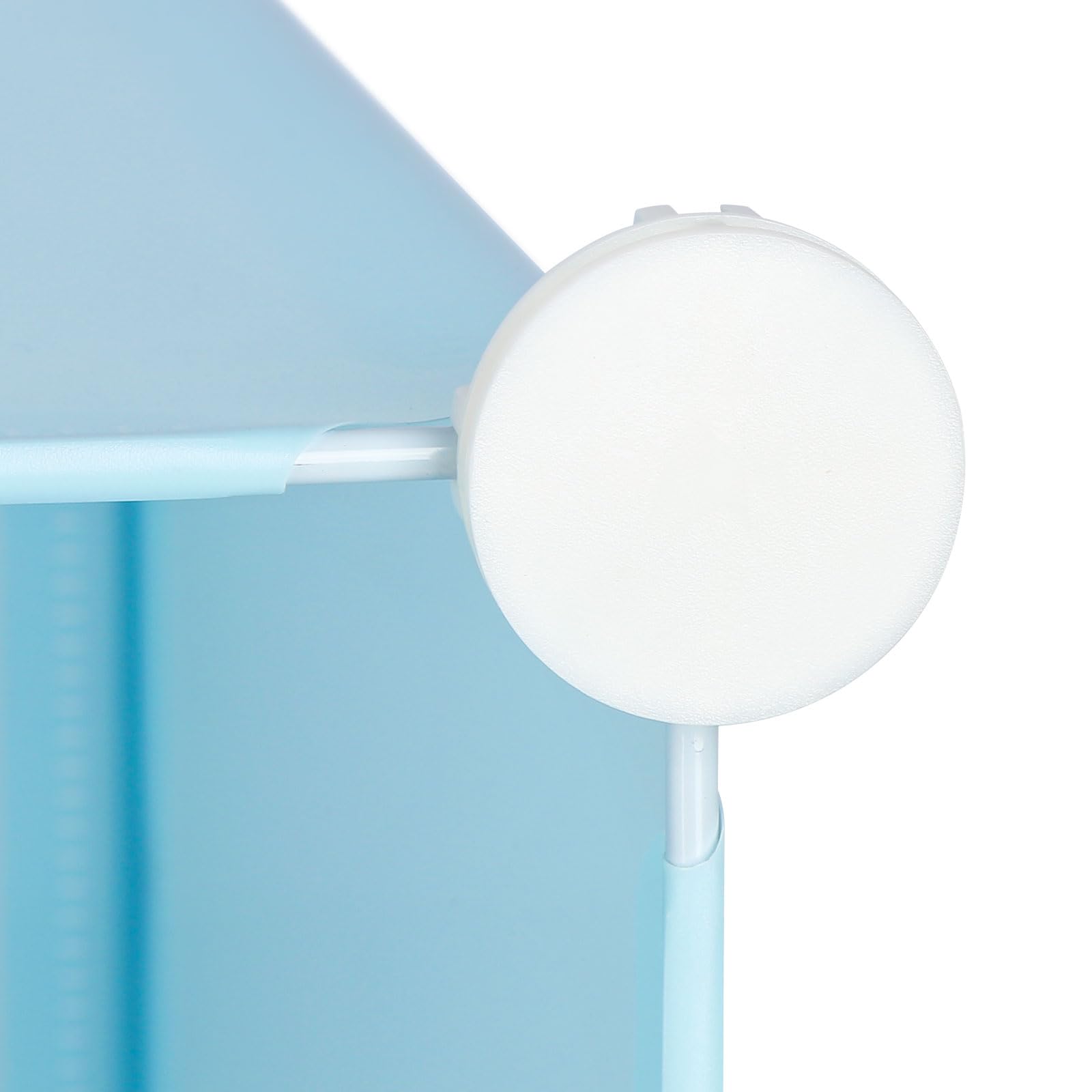 RELOVE Armadio Guardaroba Modulare, Organizzatore Modulare, Portatile Guardaroba, Armadio Salvaspazio, Armadio Guardaroba Componibile con Ante per camera da letto, Soggiorno-74 * 37 * 110 cm-blu
