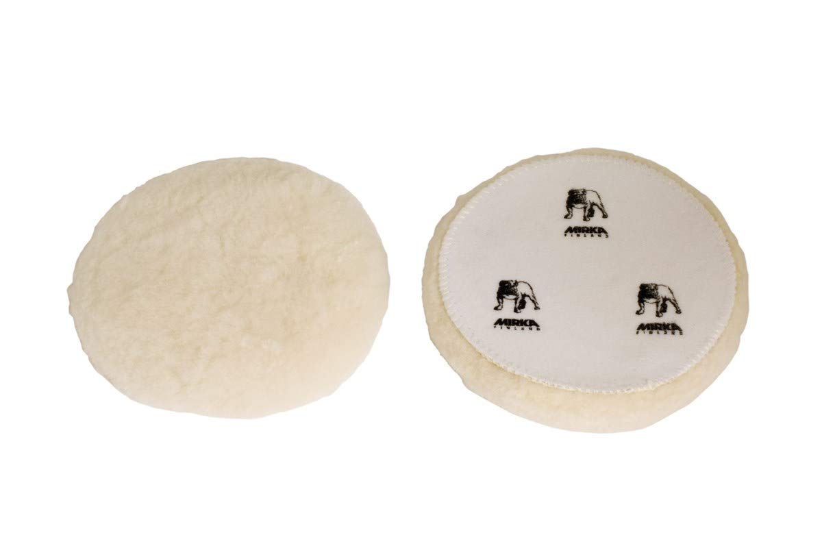 Mirka 7990150111 Agneau fellpad Grip, 150 mm, 2 par Pack