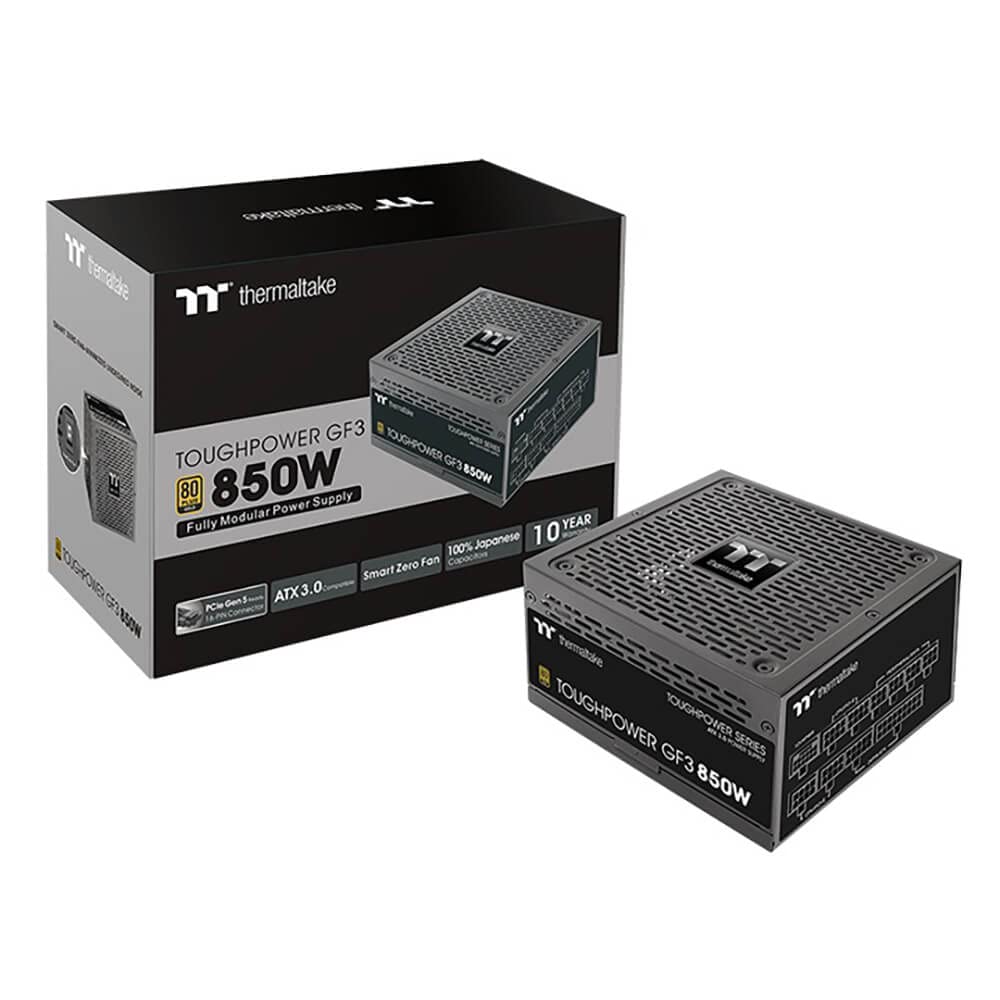 Fonte Modular 850w ThermalTake ToughPower GF3 80 Plus Gold PCIe5.0