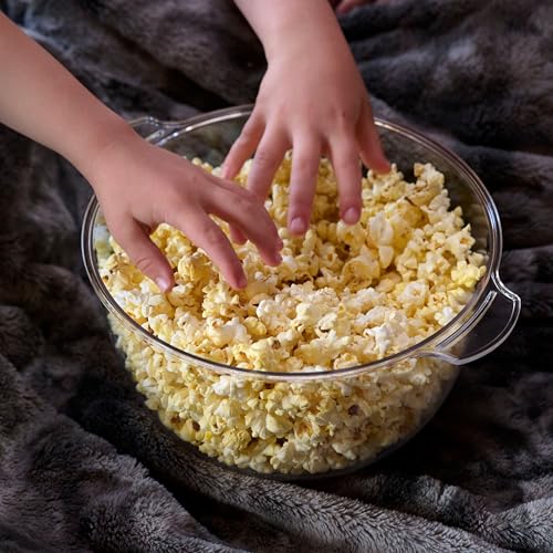 Nostalgia Electric Non-Stick Stirring Popcorn Machine with Hot Oil- Easy-To-Clean Popcorn Popper with Dual-Use Bowl & Cool-Touch Handles- Popcorn Maker for 8 Cups of Theater Style Popcorn- Red - image 7