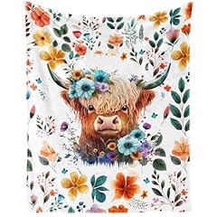 Highland Cow Blanket 1