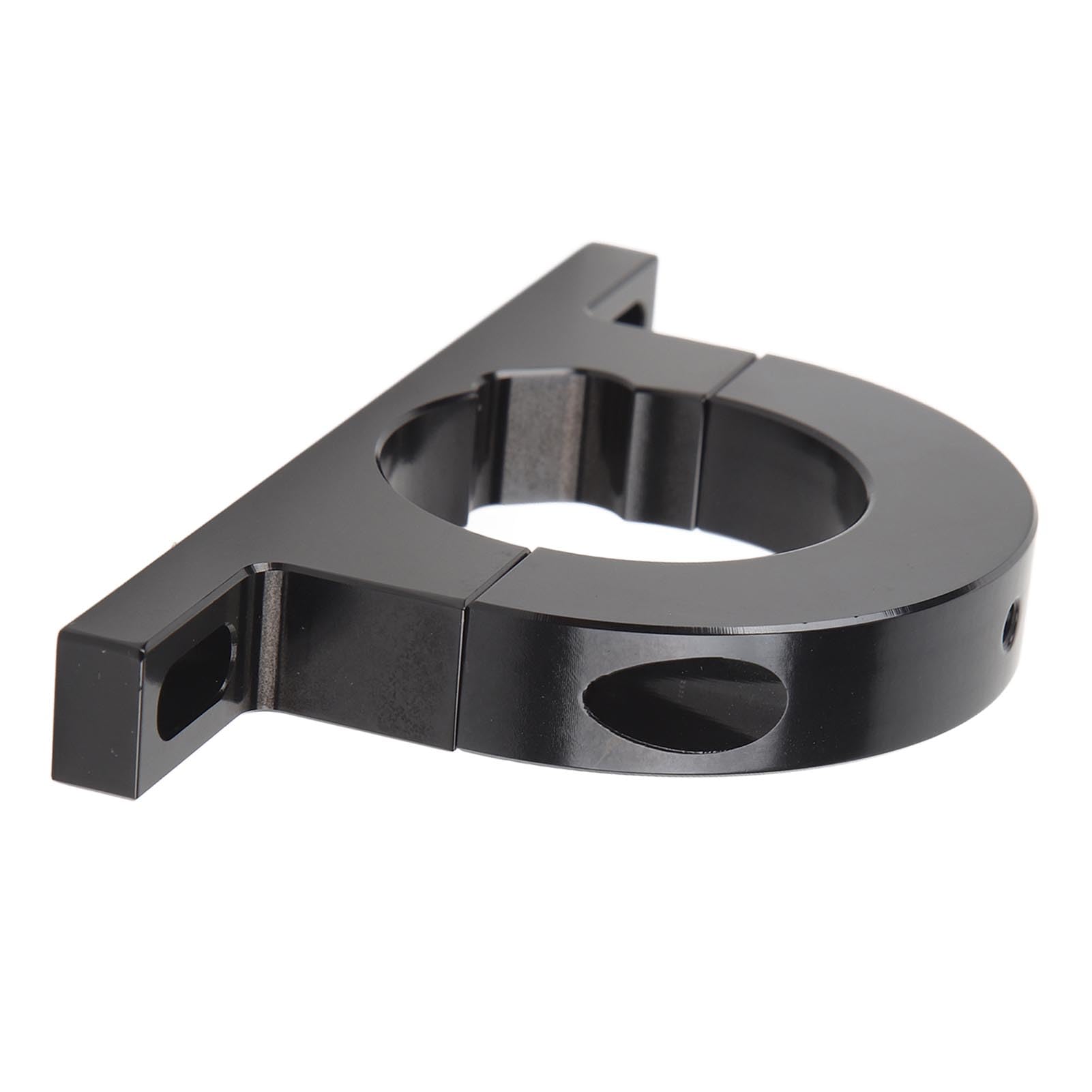 Billet-Aluminium 2-Zoll-Rohr-Lenksäulenhalterung, Langlebiger Ersatz für, Passform für, Einfache Installation, Passform für Universal (Black)
