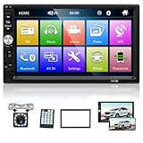 MP5 Player coche Bluetooth --- el bluetooth 4.0 integrado admite la descarga de registros telefónicos y de la agenda telefónica para realizar fácilmente llamadas con manos libres, el micrófono integrado transmite claramente su voz y resuelve el problema de la llamada mientras conduce, el bluetooth también se puede utilizar para la reproducción de música, Puede utilizar el altavoz del coche para disfrutar de una alta calidad de sonido.
