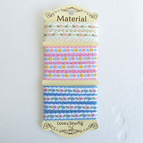 Amazon.co.jp: ＼12mm*1.2m巻が3種類＝合計3.6m巻／ピコット付