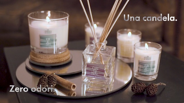 Candela Vegana Odor Block Intensive - Cera Vegetale, 210 G, Con Coperchio In Sughero - Foto 11