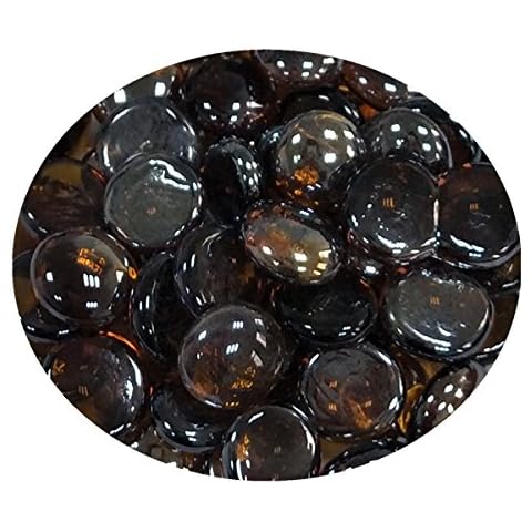 Global Outdoors 10-Pound Reflective 1/2" Fire Glass Beads Cover