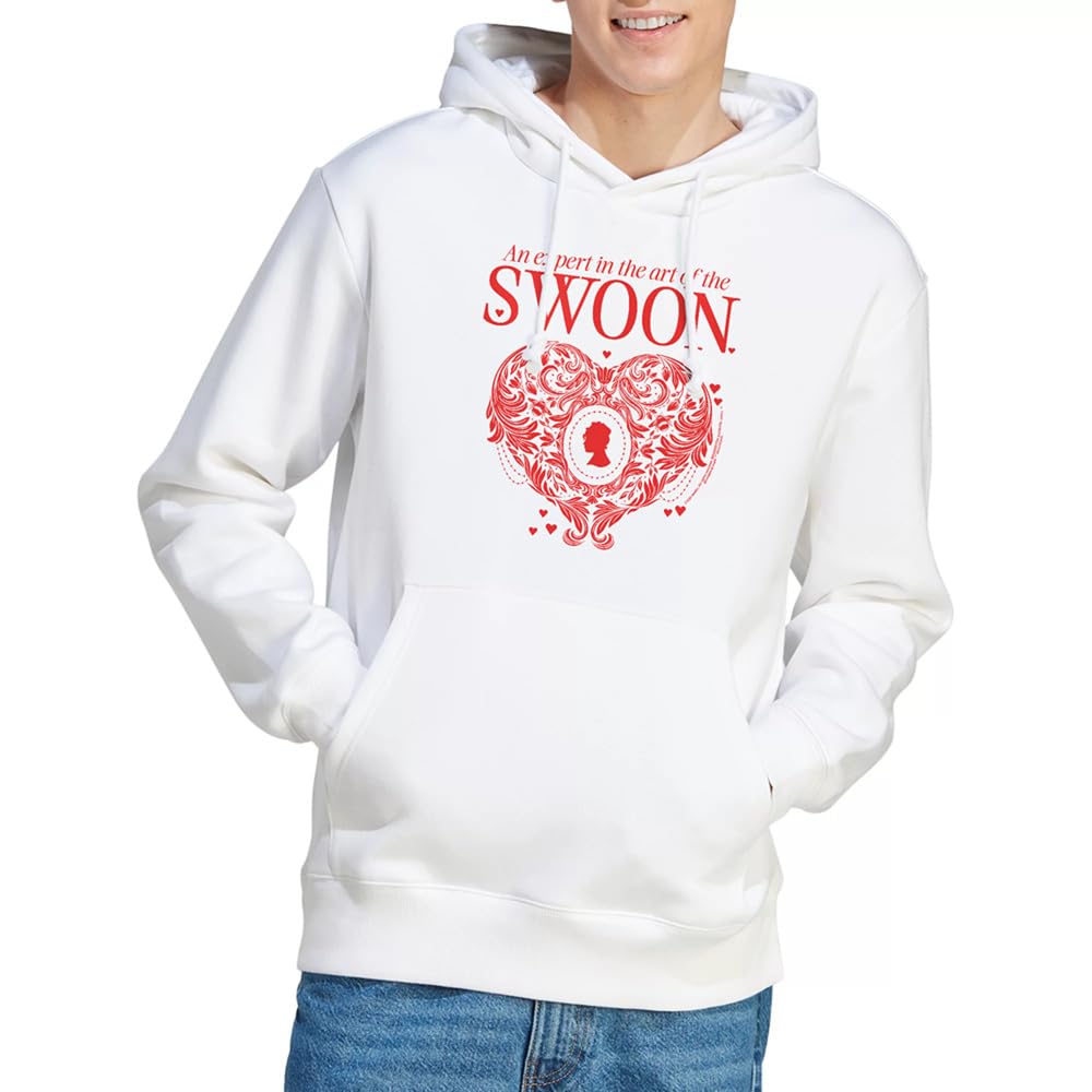 Bridgerton The Art Of Swoon Hoodie White Small