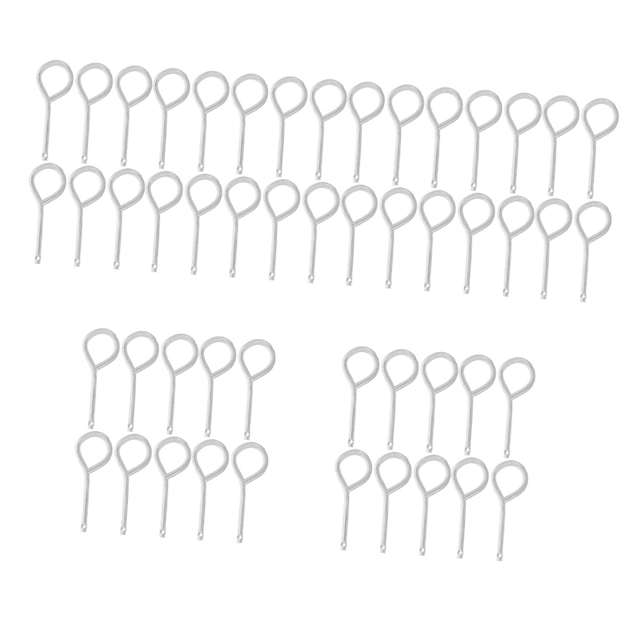 Pasadores De Seguridad De Hierro Para Extintores Repuestos Duraderos Y Compatibles Con Múltiples Diseño Práctico Y Resistente 10 Piezas X 5