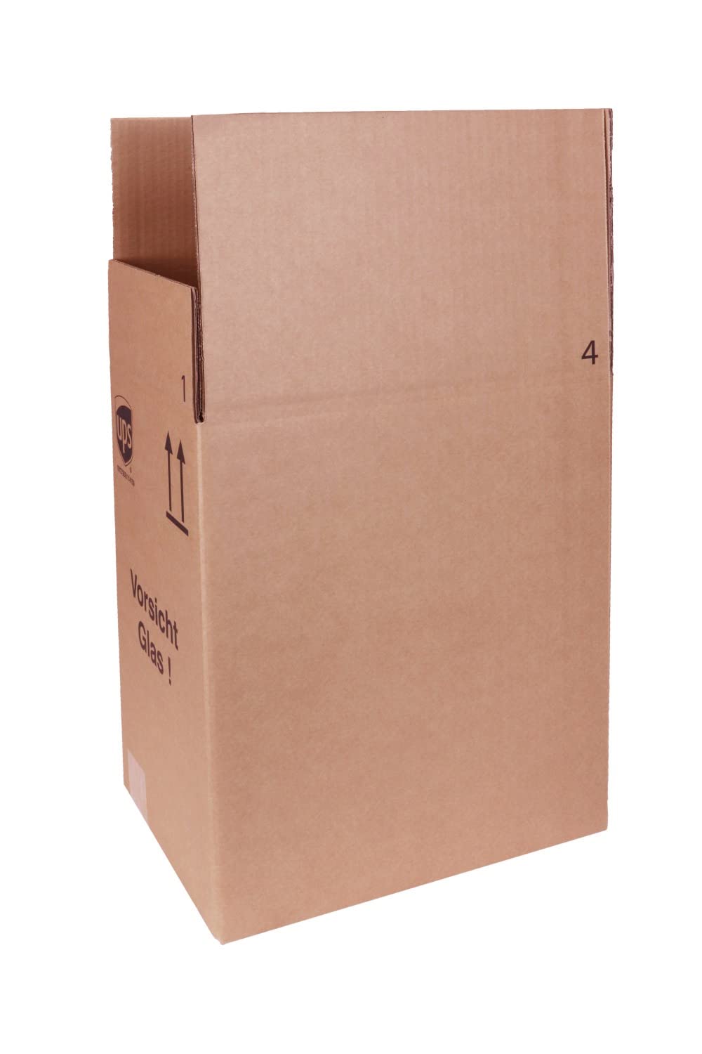 smiley pack Flaschenversandkarton für 6 Flaschen inkl. Einlage (20)