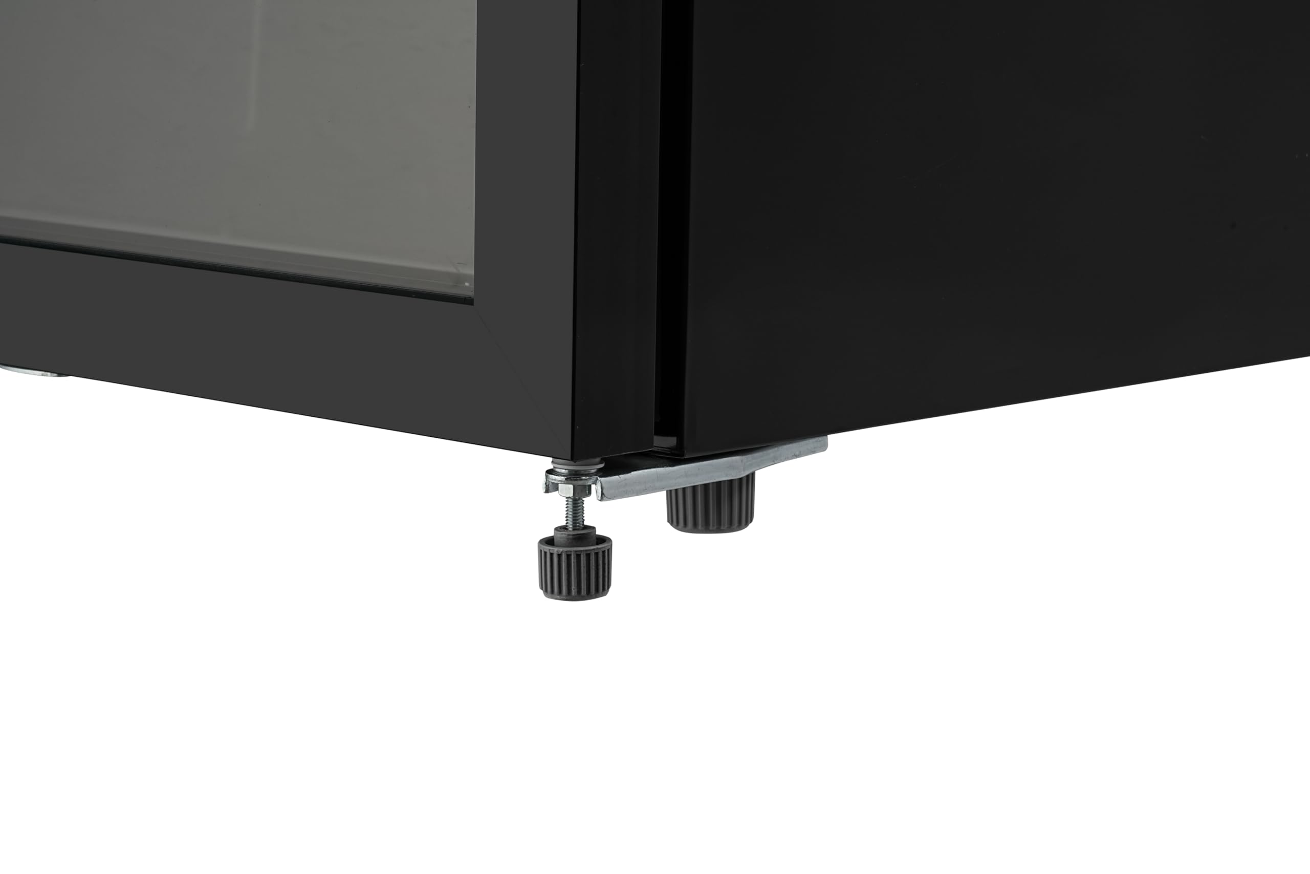 METRO Professional Frigorifero per Bevande GSC4240 con Porta in Vetro, 237 L, 110 W, 220-240 V, Illuminazione a LED, 6 Ripiani Regolabili, con Serratura
