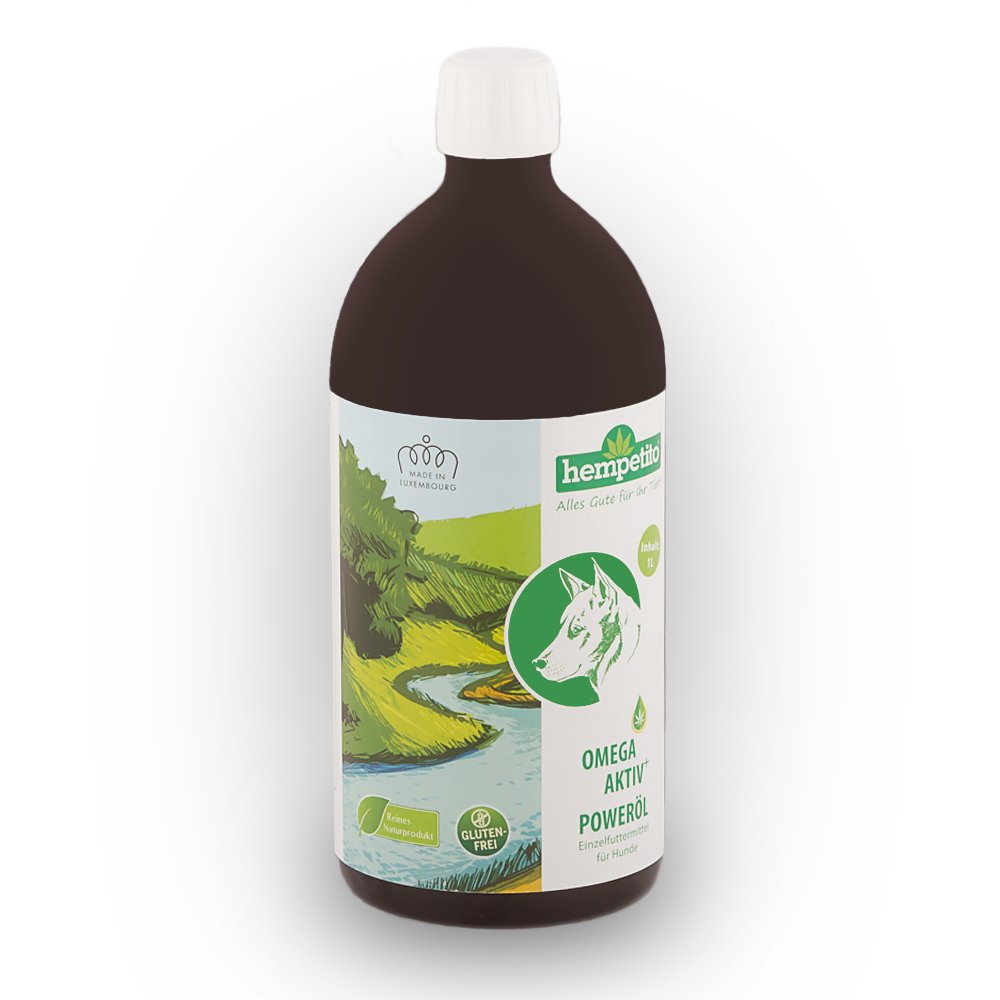 Omega-aktiv+ Poweröl für Hunde 1 L